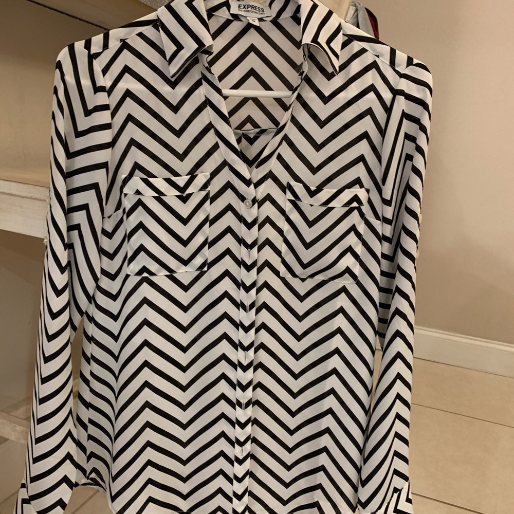 business casual express tops